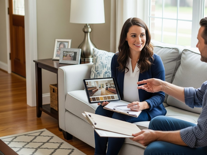 Flooring Store in Wentzville: Prep for an In-Home Measure