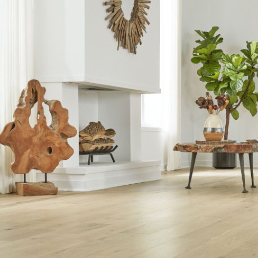 Engineered hardwood is the best hardwood flooring for most settings.